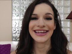 Kehlenfick, Fett, Latina, Milf, Sperma, Hoch, Flotter dreier, Nass