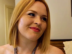 Krissy Lynn gets her wet pussy fucked by a MILF