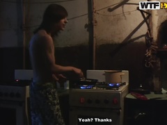 Любители, Блондинки, Парочка, Лизание, Пирсинг, Чулки