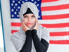 Grote lul, Pijpbeurt, Hondjeshouding, Latijnse vrouw, Penis, Mager, Kousen, Tiener