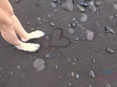Amateur, Brunette brune, Voiture, Petite femme, Pov, Fumer, Gicler, Nénés