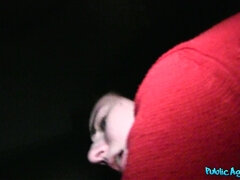 Amateur, Sucer une bite, Brunette brune, Éjaculation interne, De plein air, Pov, Public