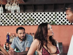 デカ尻, デカチン, 黒人, フェラチオ, カワイイ, 異人種間, 下着, ティーン