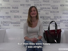 Enthousiasteling, Tsjechisch, Fetisj, Vingeren, Hardcore, Klein, Plagen, Tieten likken