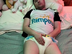 Bdsm, Big cock, Cumshot, Diaper, Gay, Handjob, Masturbation