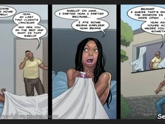 Chocolate City Baby Mama: Tricked for Fresh Jordan Sneakers -- Female Narrated Porn Comic