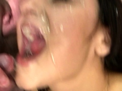 素人, フェラチオ, 茶髪の, カワイイ, 顔射, グループ, Hd, ティーン