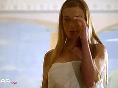 Tussi, Fingern, Hd, Lesbisch, Lecken, Orgasmus, Muschi, Sauna