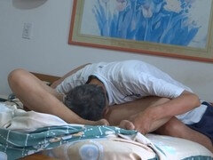 デカ尻, 浮気する, 手コキする, インド人, なめる, 熟年, 母, オマンコ