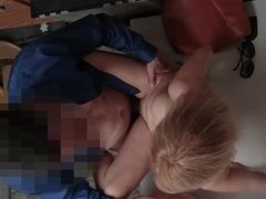 Blowjob, Cumshot, Handjob, Office, Police, Stolen