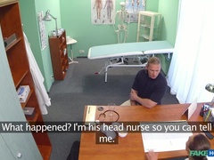 Amateur, Noire, Brunette brune, Médecin, En levrette, Chatte, Nénés, Voyeur