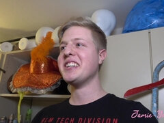 Grote lul, Blond, Bruinharig, Lul, Hondjeshouding, Duits, Likken, Kut duiken