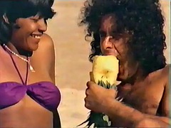 Schwarz, Brasilien, Schwarz, Retro, Vintage