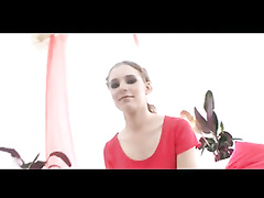 アナル, 赤毛, ロシア人, 恥ずかしがりや, ティーン