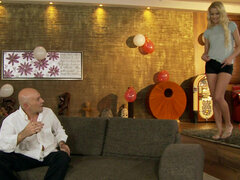 Anaal, Kont, Mooi, Blond, Sperma in gezicht, Verassing, Tiener, Strak