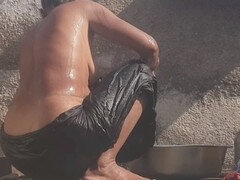 Cuarto de baño, Entre bastidores, Desnudo, Pezones, Público, Coño, Chupando, Inodoro