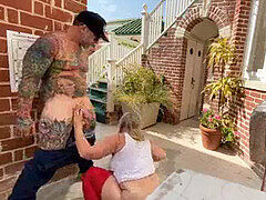 Paar, Küssen, Masturbation, Realität, Tätowierung, Hure