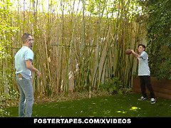 Foster Stepmom Dee Williams and Young Stepson Juan El Caballo Loco share a Big Cock and Hot MILF Action!
