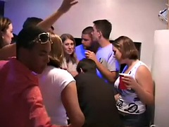 Hot slut pussy fucked hard at a frat party