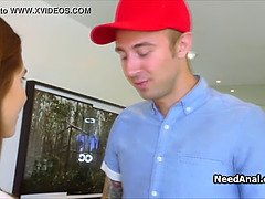 Leie, In den arsch, Arsch, Grosser schwanz, Blasen, Hardcore, Realität, Schreiend