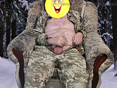 Большой член, Геи, Мастурбация, На природе