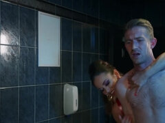 Morena, Polla, Pajear, Madres para coger, Amante, Oficina, Tímido, Inodoro