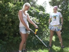 Helena and Steel: Power Lesbians Outdoor