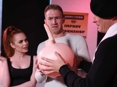 Arsch, Grosser arsch, Blasen, Behaart, Handjob, Tätowierung, Jungendliche (18+), Titten