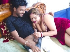 18, 叔母, カップル, インド人, 母, 姉妹, 義母, 三人