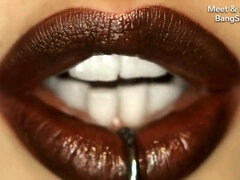 Kont, Grote mammen, Zwart, Pijpbeurt, Rondborstig, Sperma shot, Interraciaal, Vrouw