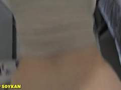 Turkish MILF Aunt Fidan Fucks Young Man With Big Natural Tits
