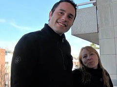 Carole, hungry milf, ass fucked by a young boy