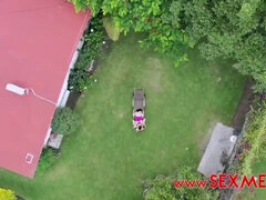 amateur outdoor hardcore with cum in mouth - Latina Alanah rae