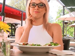 Closeup, Extreme, Gaping, Masturbation, Orgasm, Public, Solo