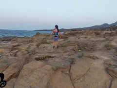 ElivaLove Outdoor Fuck: Fish Food Fantasy in HD