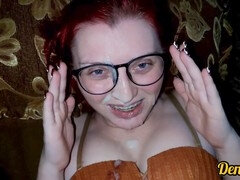 Kompilation, Spermaladung, Brille, Handjob, Lecken, Muschi, Jungendliche (18+)