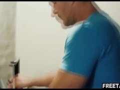 Step Dad Fucks Daughter's Best Friend While She Lies Next To Them - Mona Blue, Ophelia Dust & Renato