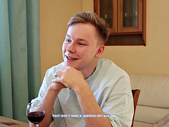 フェラチオ, ボトル, カップル, イく瞬間, キス, 熟年, ロシア人, ヴィンテージ