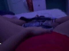 Amateur, Corrida, Penetracion con dedos, Peludo, Latina, Orgasmo, Coño, Mojado
