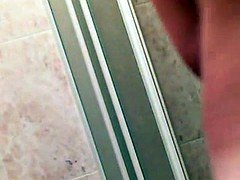 Gros seins, Attrapée, Ex petite amie, Petite amie, Douche, Adolescente, Voyeur