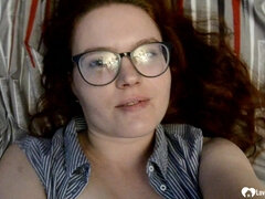 素人, ぽちゃ, 指いじり, 眼鏡, 自家製, オナニー, ヤリマン, 喫煙
