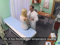 Leie, Blasen, Arzt, Hundestellung, Krankenschwester, Büro, Schmerz, Uniform