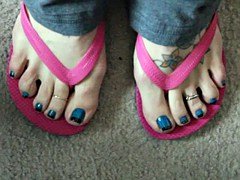Mature Footjob