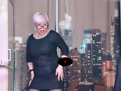 Nipple and clit clamps test, close up GILF creampie.!