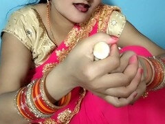 Lovely blowjob from married Indian woman in her apartment