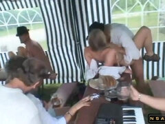 German OKTOBER fest crazy sex party