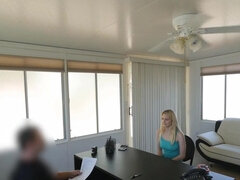 18 ans, Blonde, Sucer une bite, Queue, Argent, Pov, Suçant, Adolescente