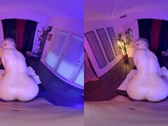 Grote mammen, Blond, Masseren, Gezichtspunt, Tiener