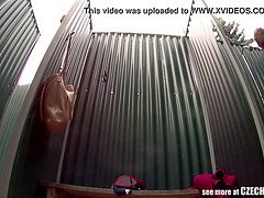 Bruinharig, Tsjechisch, Hd, Buiten, Openbaar, Realiteit, Tiener, Tieten likken