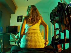 Bisexuell, Spermaladung, Handjob, Hd, Riesig, Masturbation, Pov, Titten